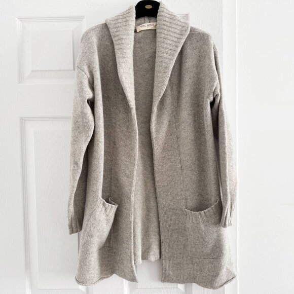Nicole Bridger Cashmere "Protection" Cardigan in Grey, size 4 - Picture 3 of 9